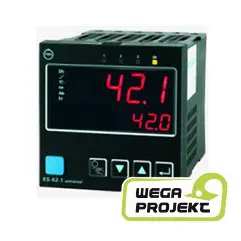 Dwu-punktowy jedno-pętlowy regulator temperatury PMA KS 42-1
